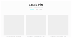 Desktop Screenshot of coraliepilte.com